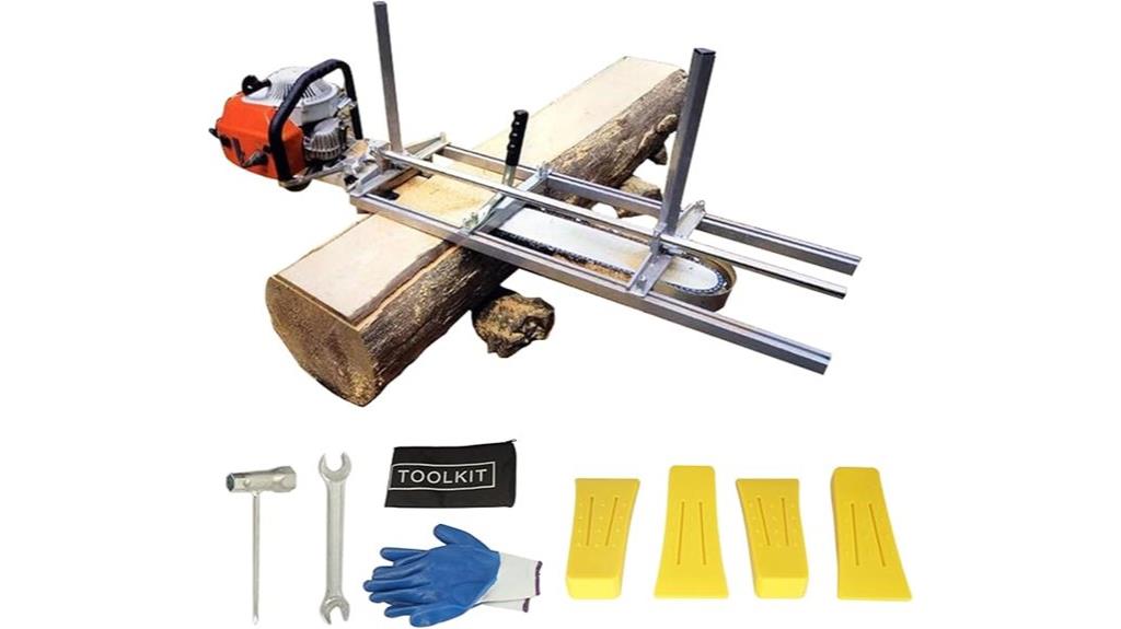 portable 36 inch rail mill