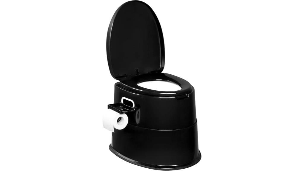 portable camping toilet