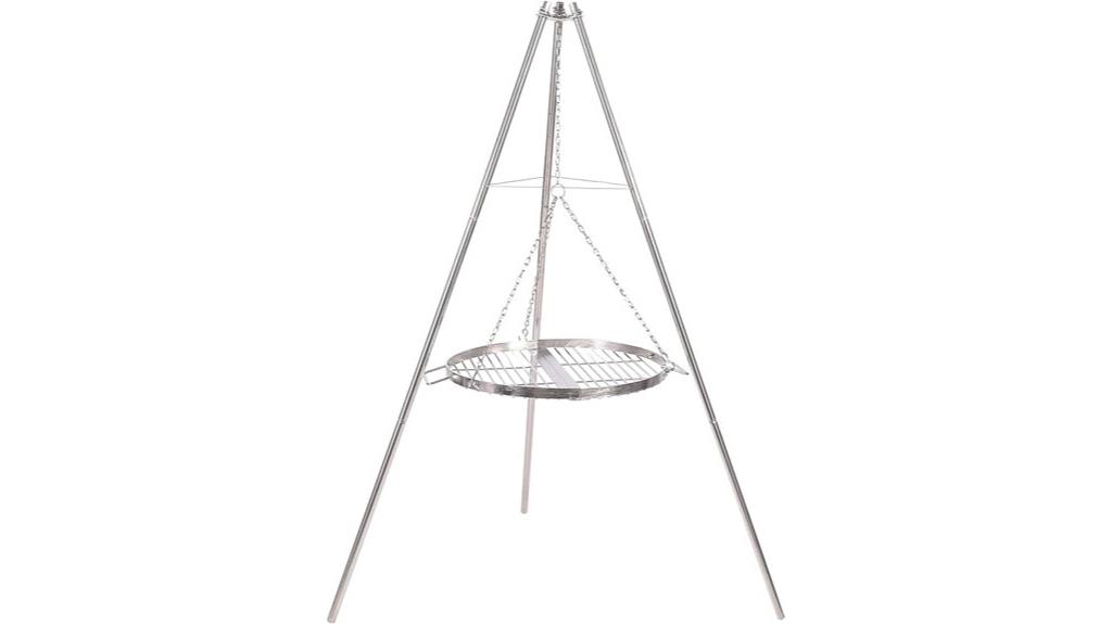 portable camping tripod grill