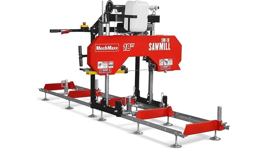 portable chain saw mill