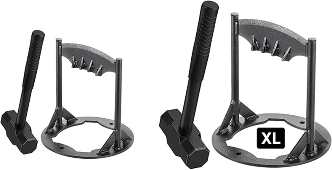 portable manual firewood splitter