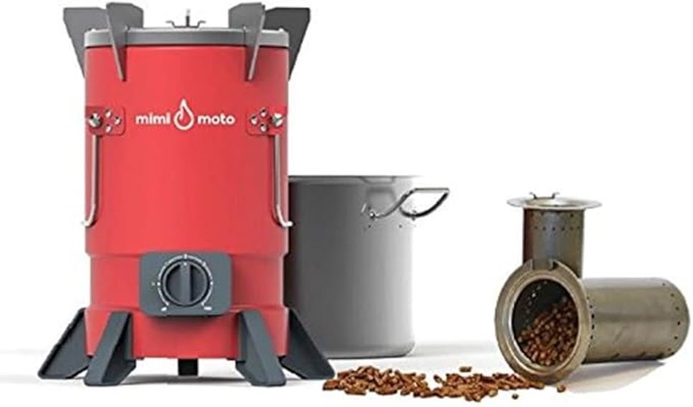 portable multi function camping stove
