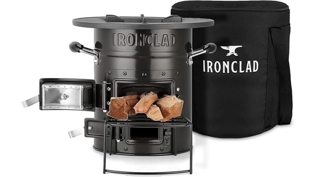 portable off grid cooking