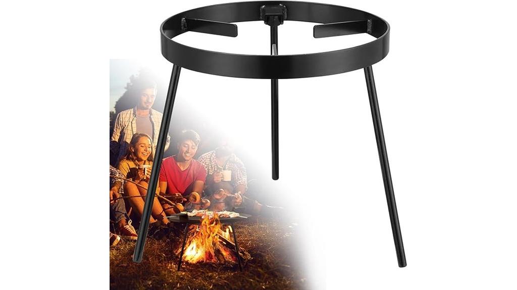 portable outdoor cooking tripod