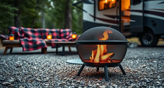portable rv fire pits