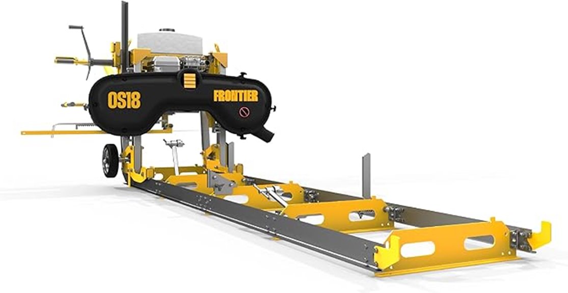 portable sawmill for timber