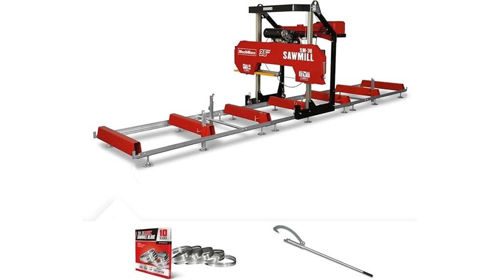 portable sawmill model 36