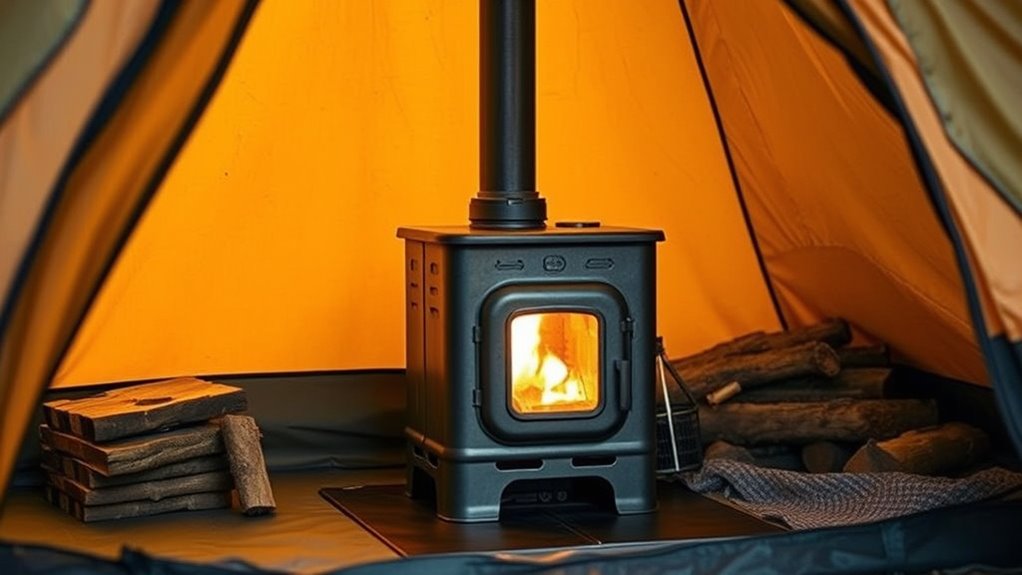 portable stove safety and efficiency