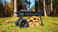 portable wheel log splitters