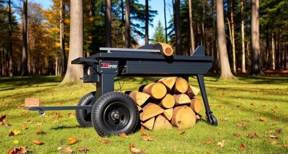 portable wheel log splitters