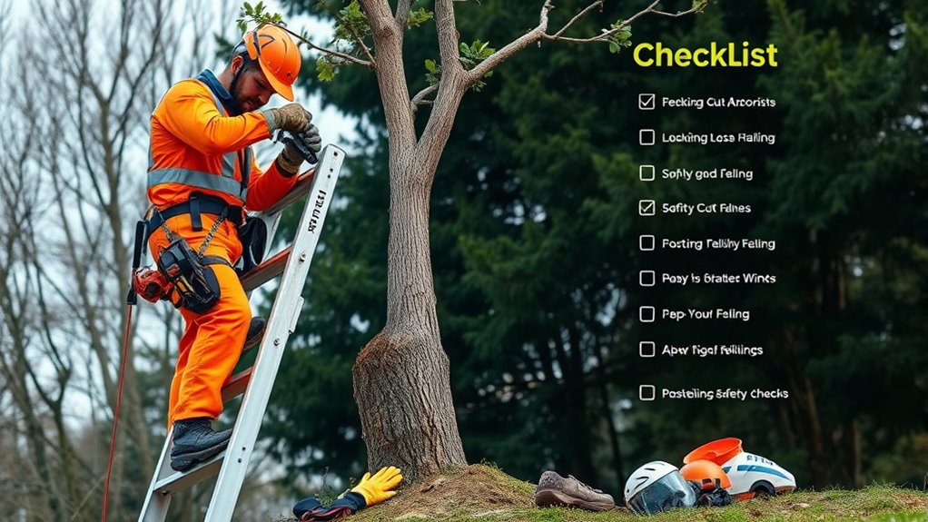 post felling safety inspection