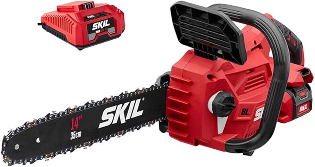 powerful brushless chainsaw kit