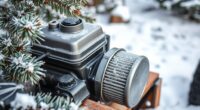 prepare log splitter for winter