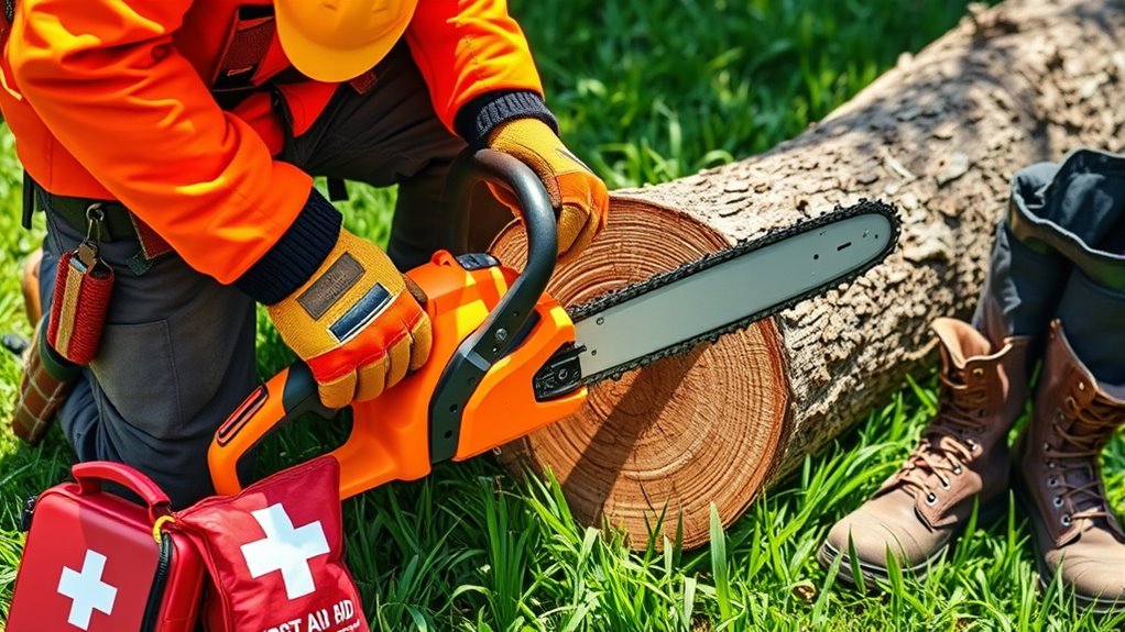 prepare safety gear properly