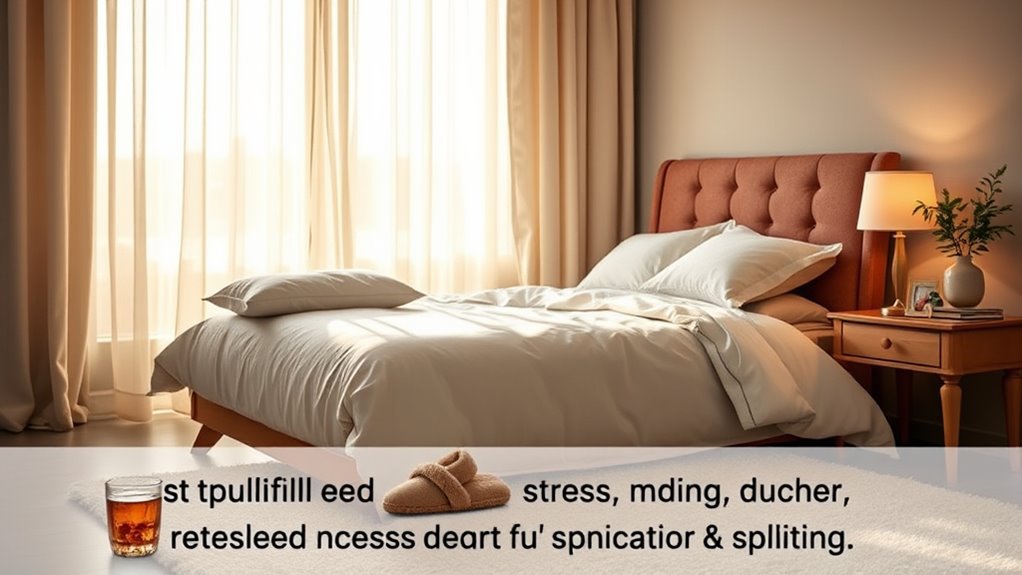 prioritize rest and stress