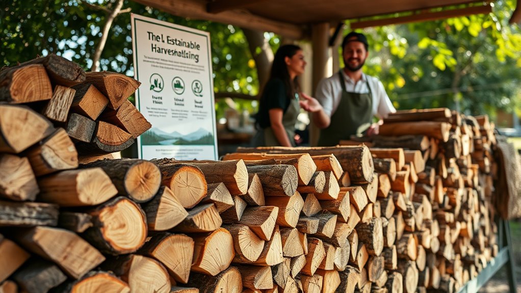 promote eco friendly firewood choices