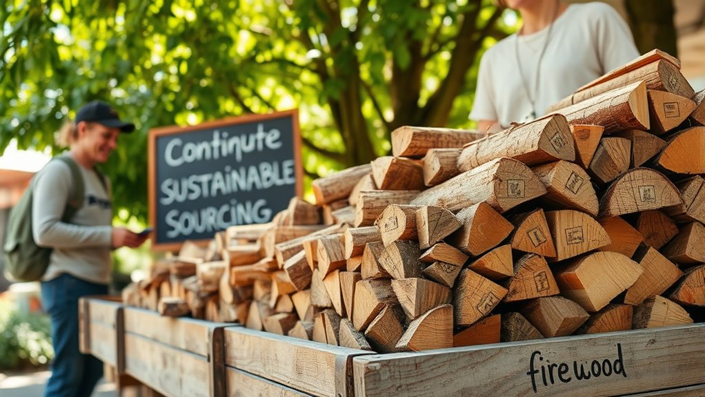 promote sustainable firewood practices