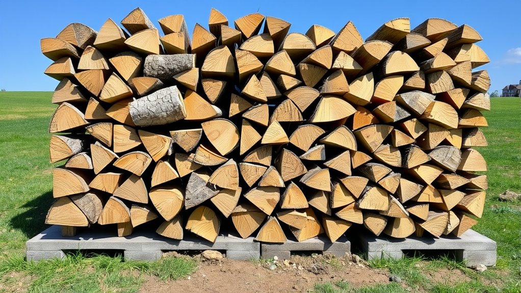 proper firewood seasoning techniques