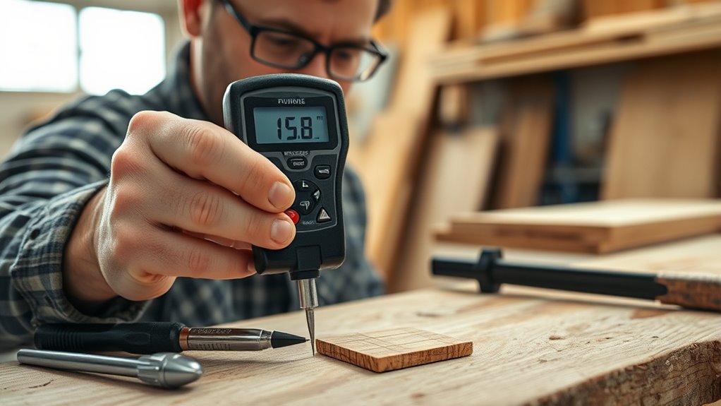 proper moisture meter technique