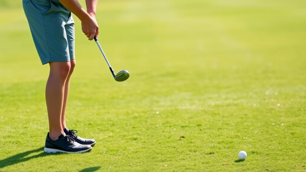 proper stance and swing