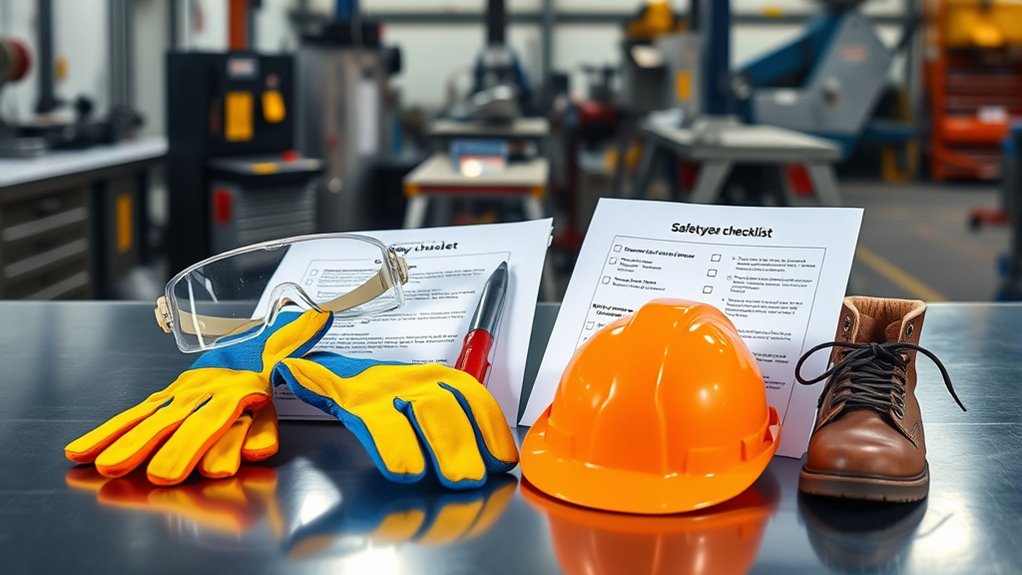 protective gear for equipment maintenance