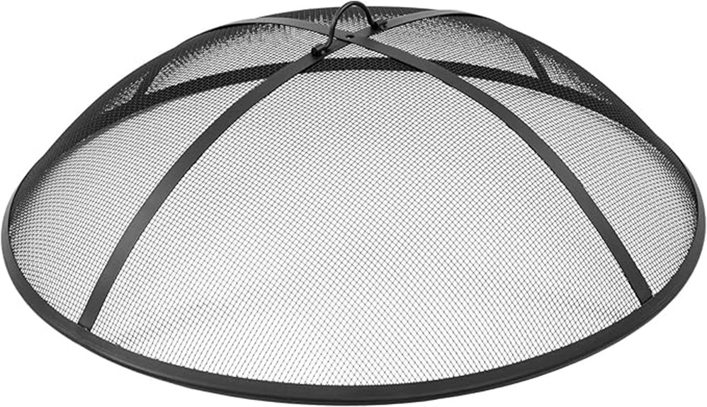 protective round fire cover