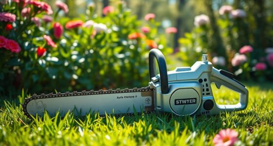 quiet powerful battery chainsaws