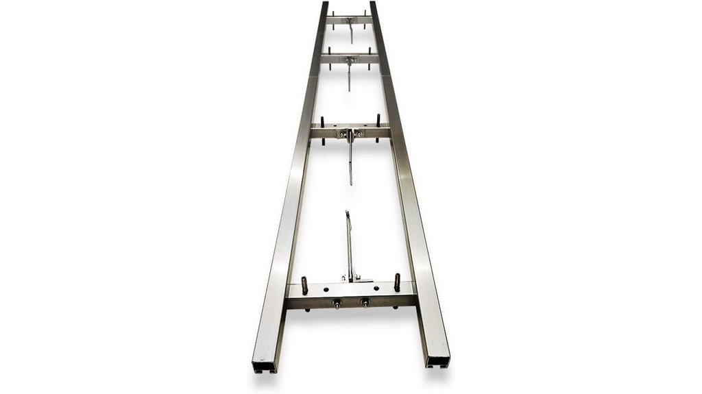 rail mill guide system