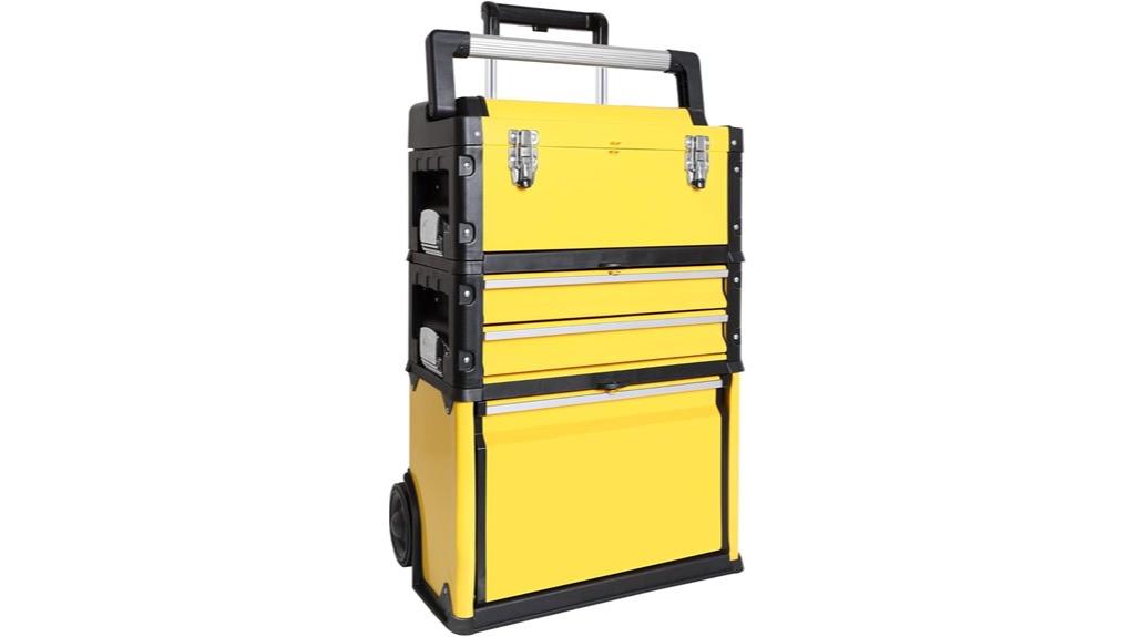 red rolling tool chest