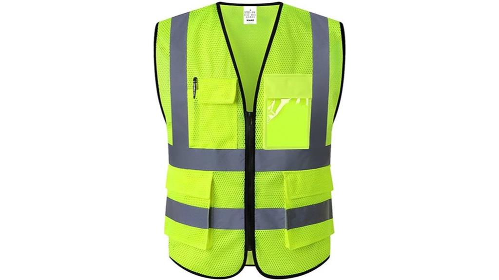 reflective safety vest unisex