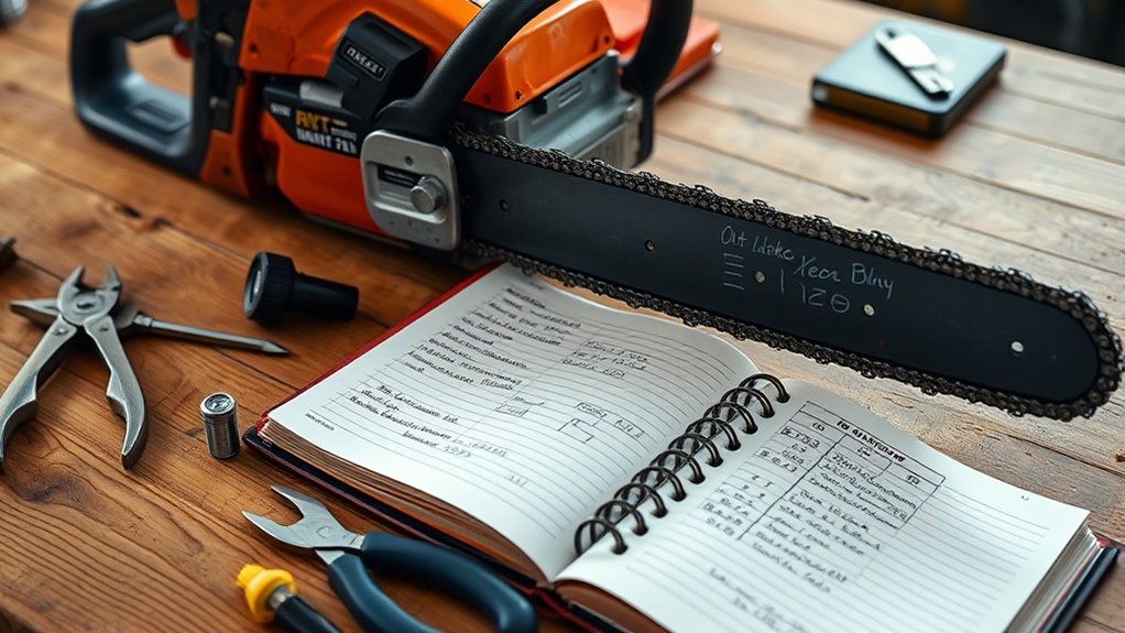 regular chain sharpening schedule