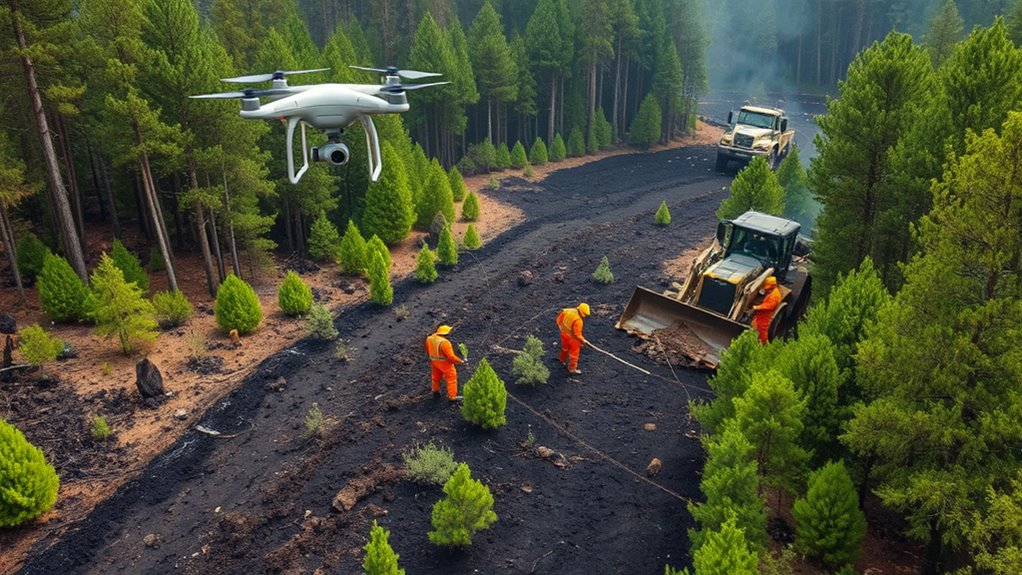 regular firebreak maintenance monitoring