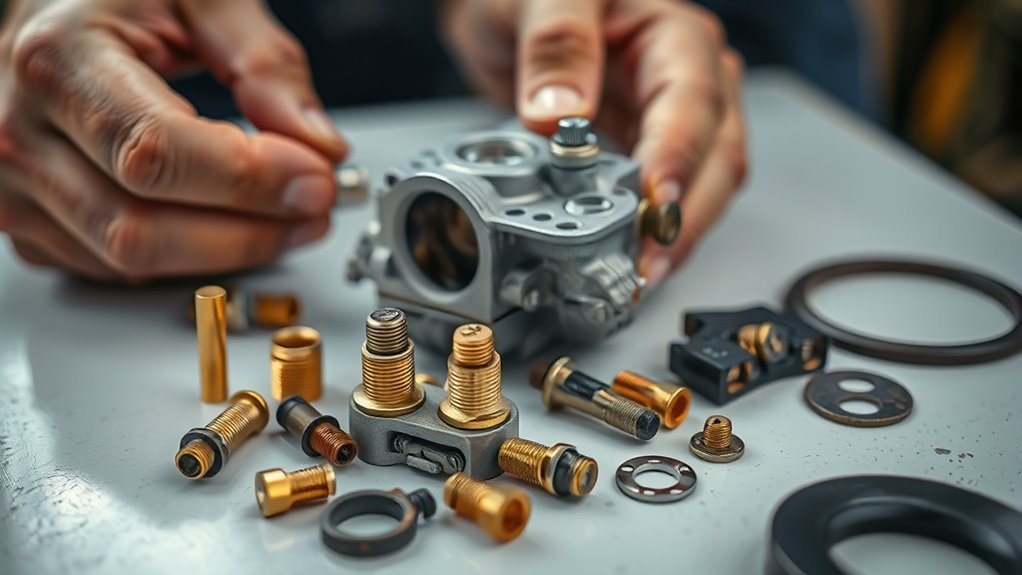remove external parts carefully