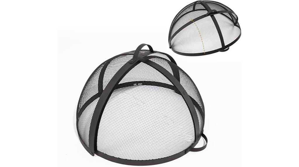 round fire pit cover