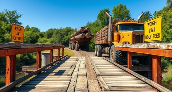 rural log truck weight limits