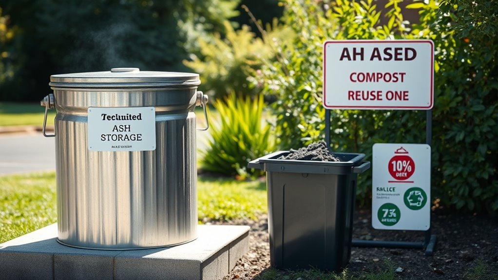 safe ash handling practices