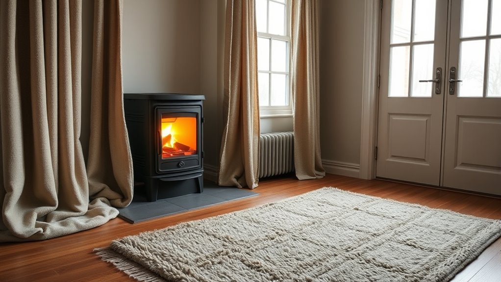 seal gaps and insulate walls