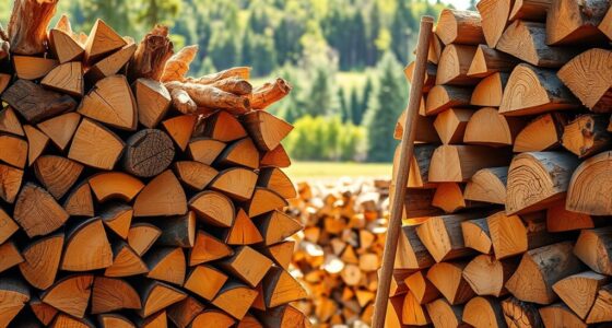 season specific firewood drying