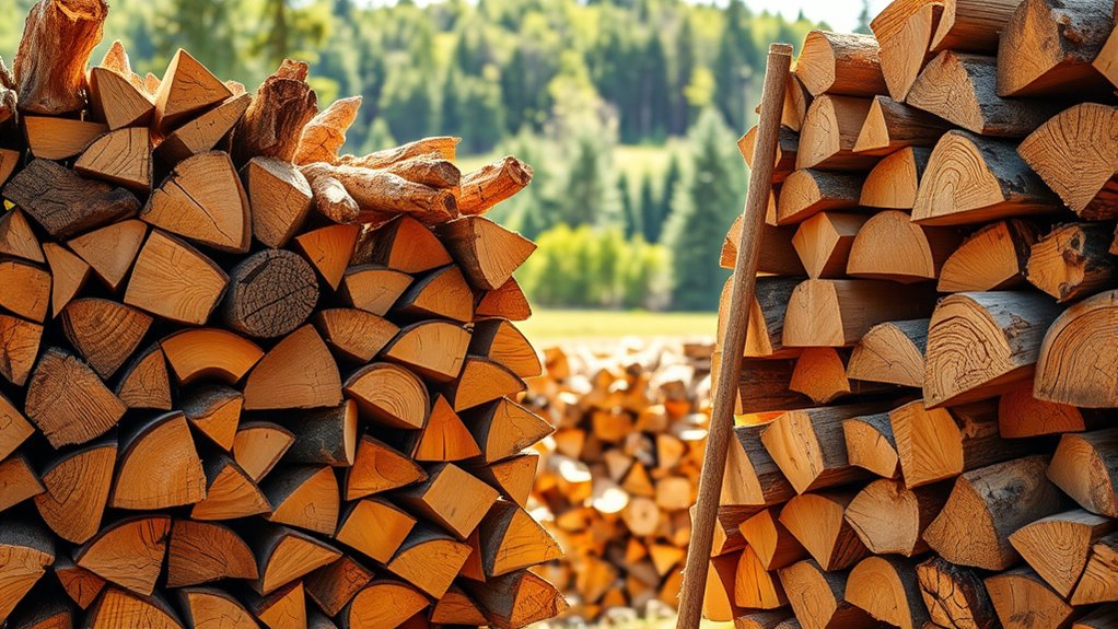 season specific firewood drying