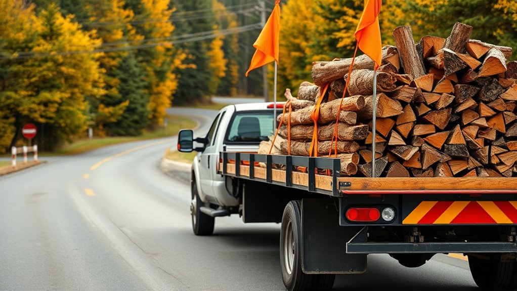 securely tie firewood properly