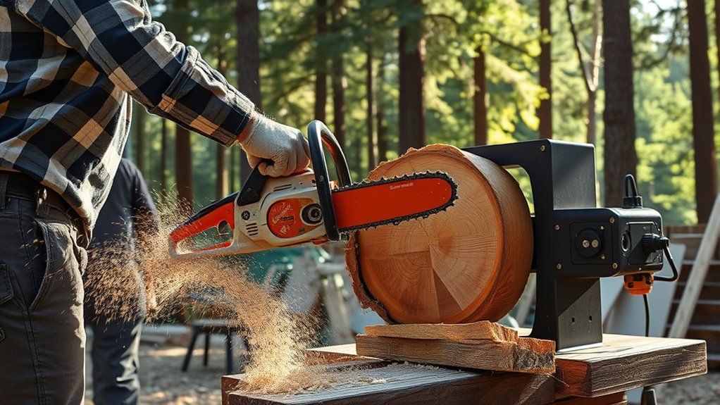 select appropriate chainsaw mill
