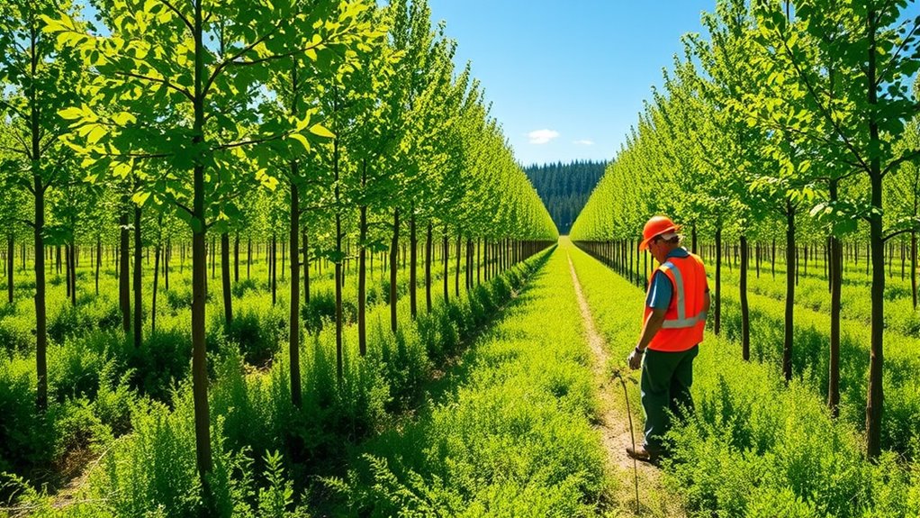 select fast growing dense forests