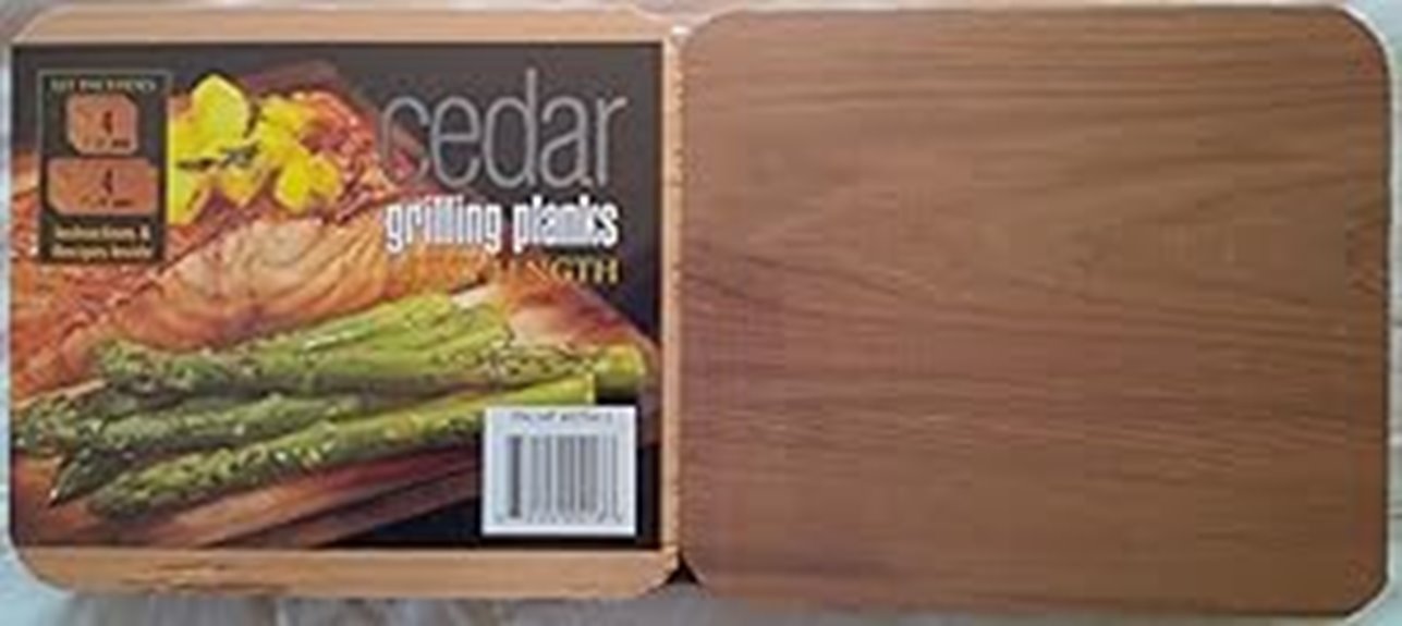 set of 8 cedar planks