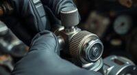setting detent valve parameters