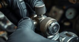 setting detent valve parameters