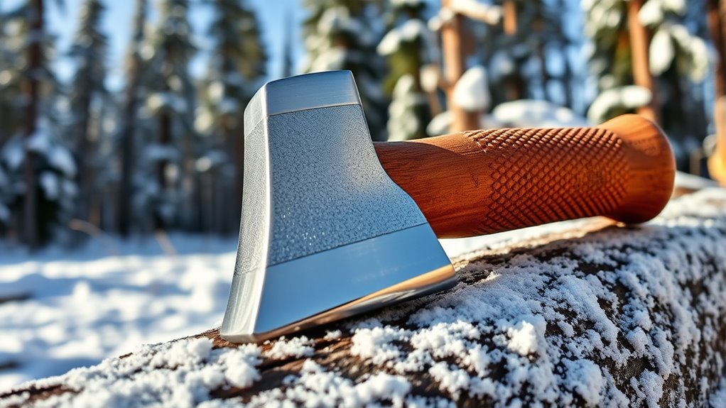 sharp durable shock absorbing handle