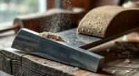 sharpen dull wedge properly
