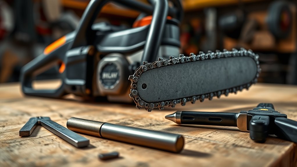 sharpen when dull or damaged