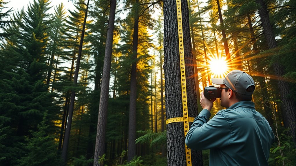 standing tree volume estimation