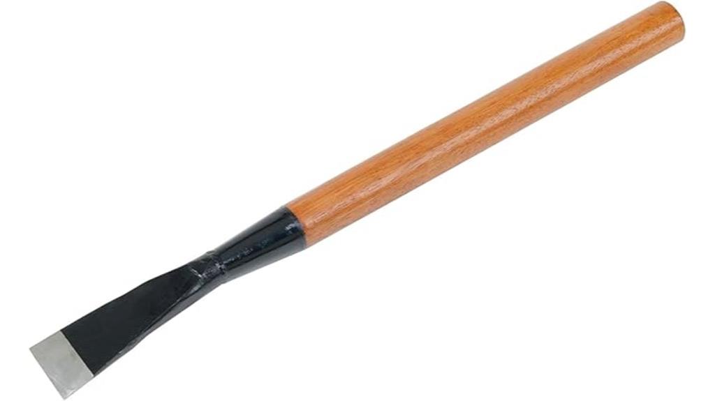 steel curved bark spud